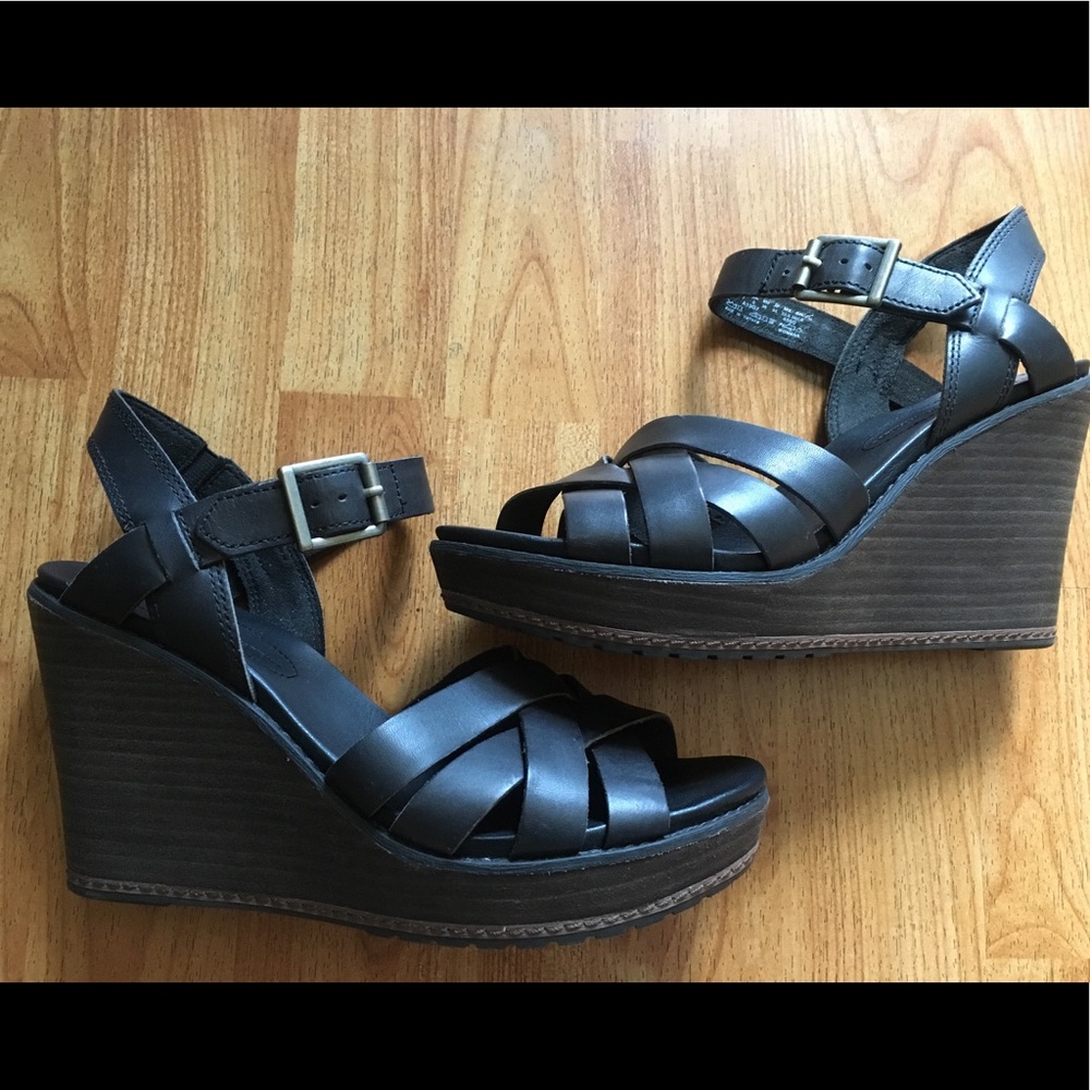 Timberland Leather Wedges
